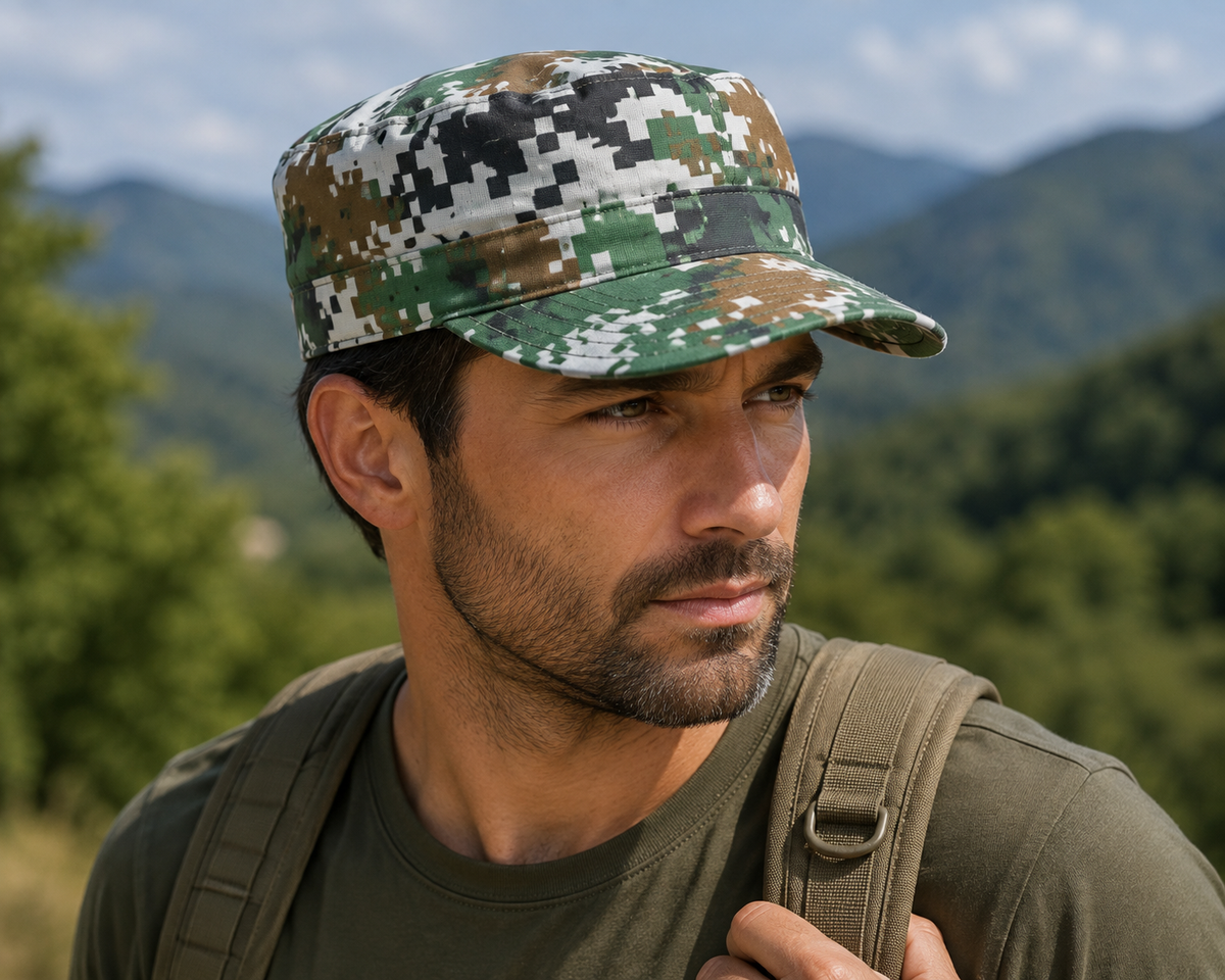 Urban Camo Military Patrol Cap