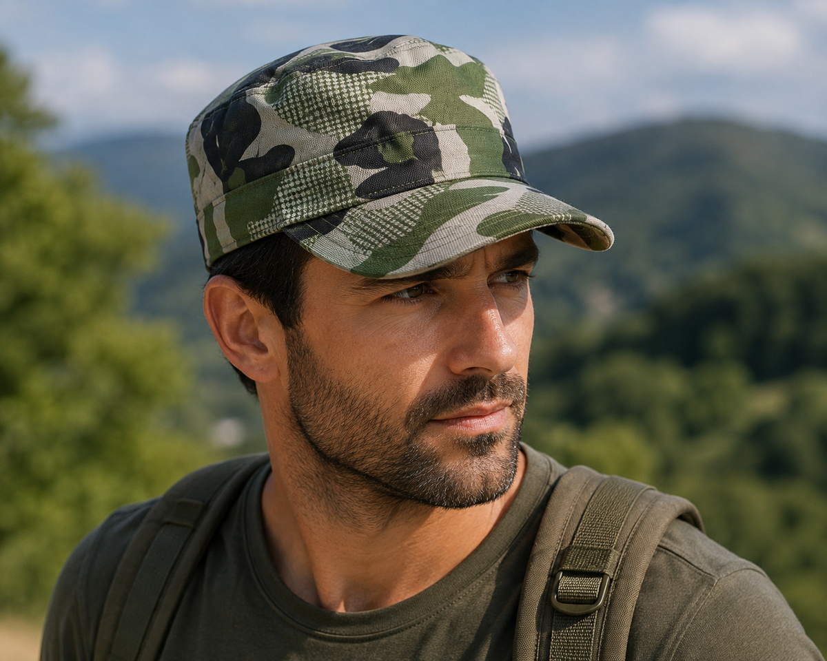 Urban Camo Military Patrol Cap