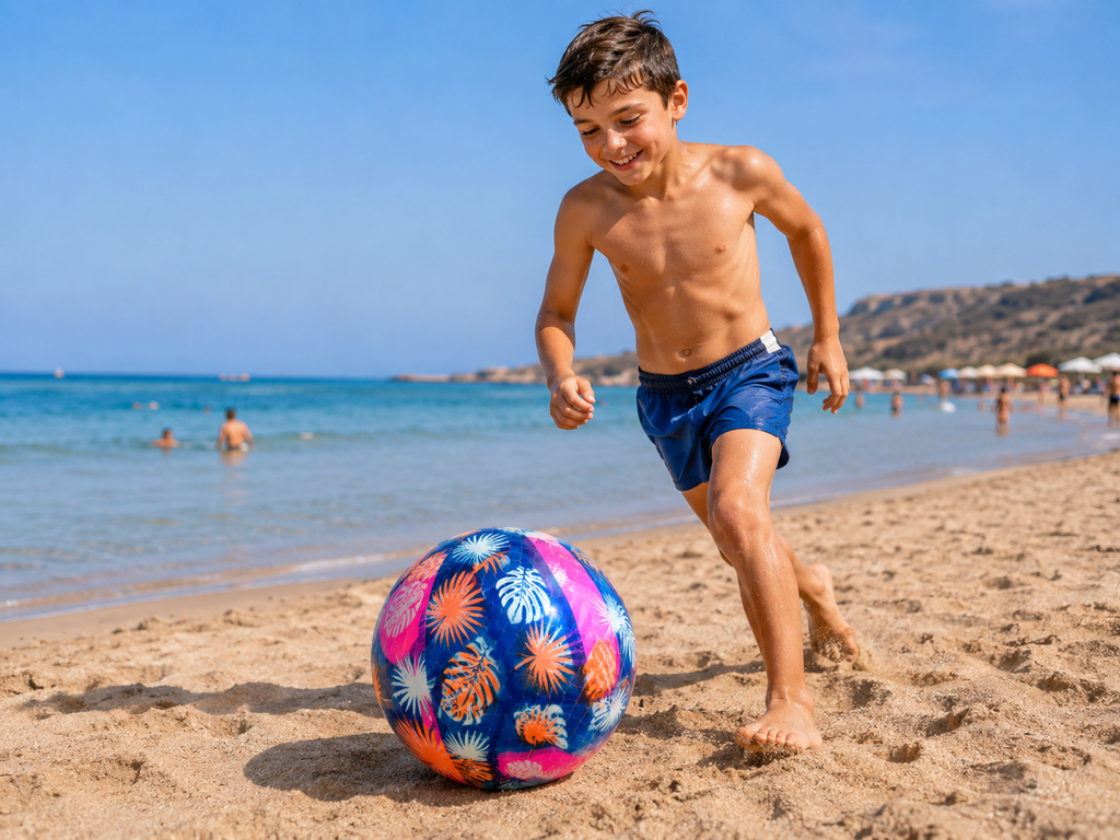 Soft Beach Play Ball – 21cm
