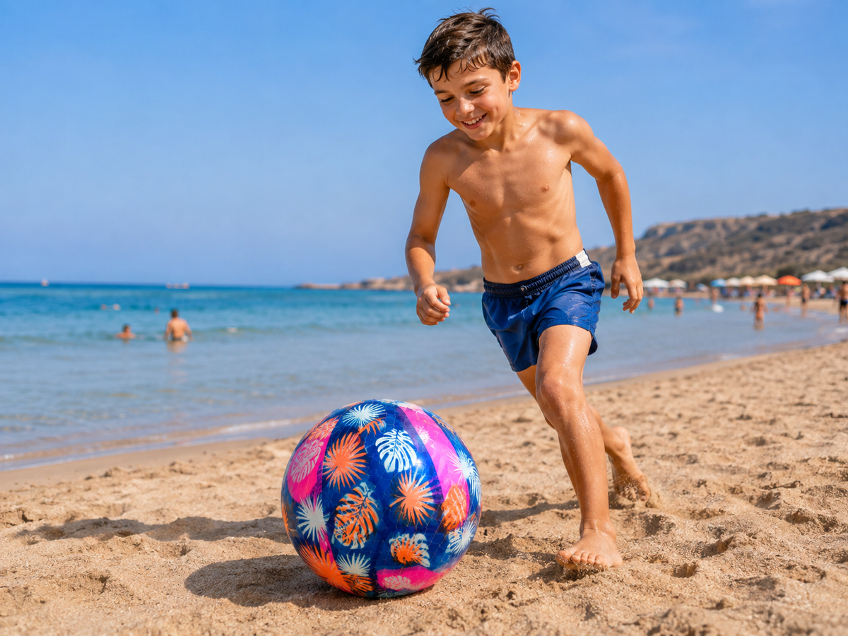 Soft Beach Play Ball – 21cm