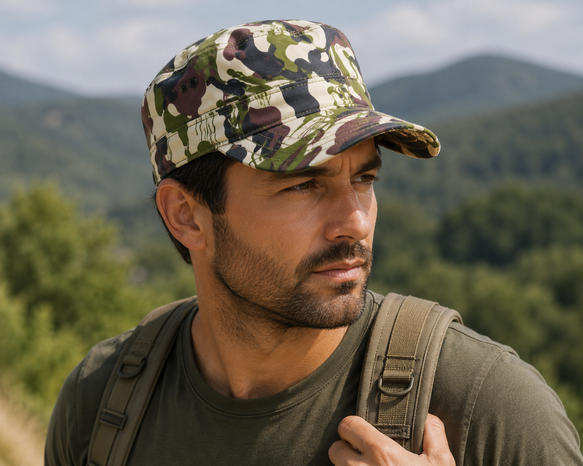 Urban Camo Military Patrol Cap