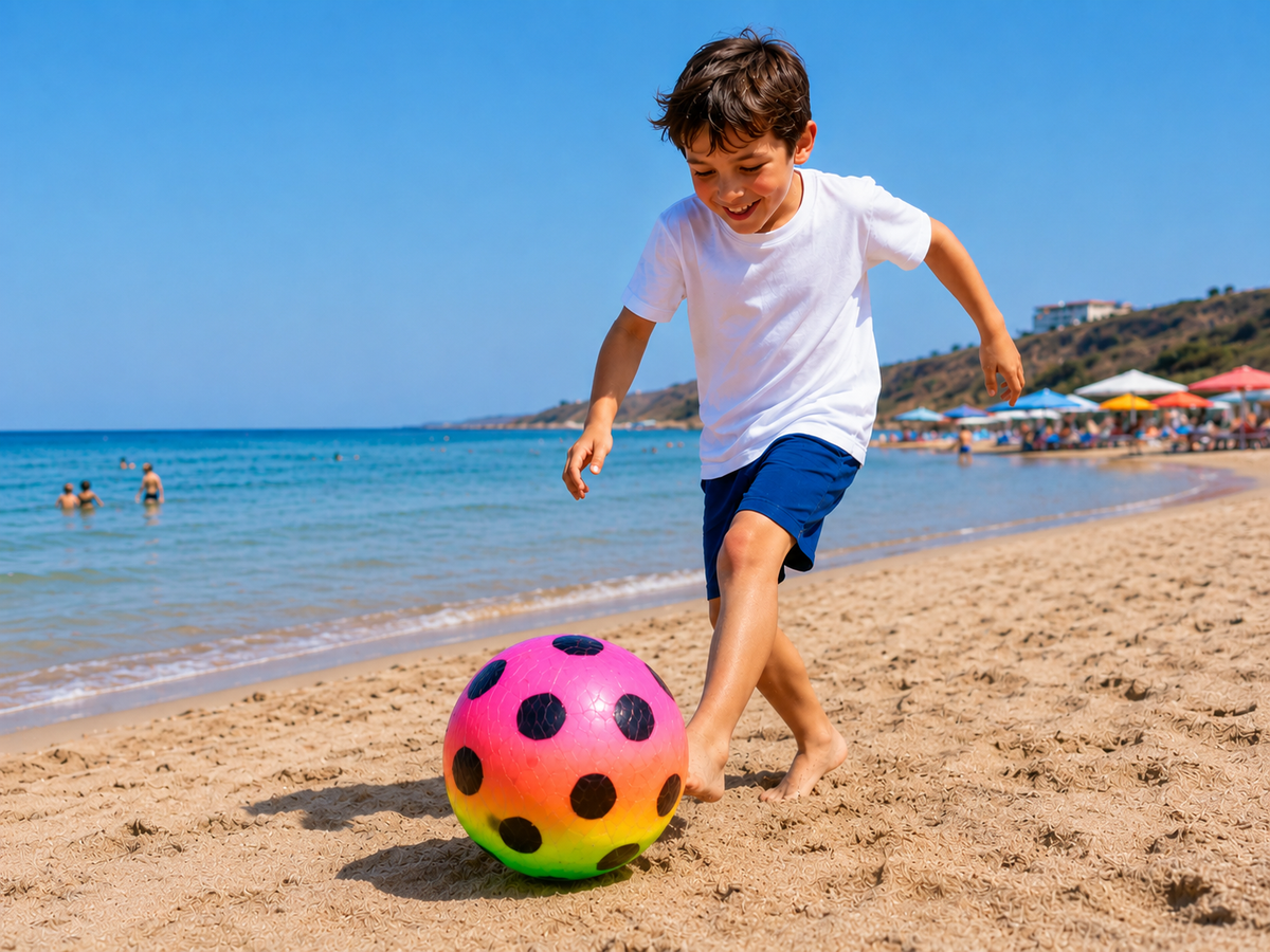 Soft Beach Play Ball – 21cm