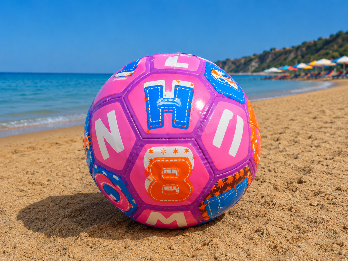 Soft Beach Play Ball – 21cm