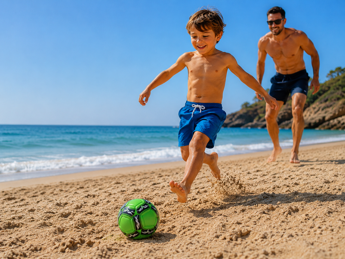 Small Soccer Beach Ball- 14cm