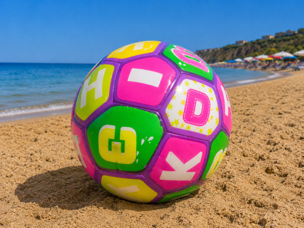 Soft Beach Play Ball – 21cm