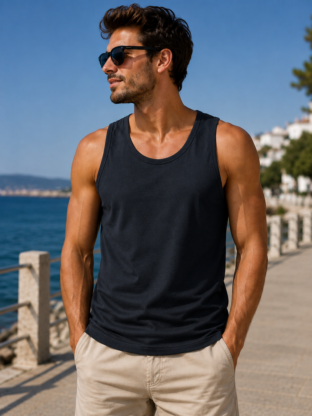 Men's Classic Sleeveless Tank Top